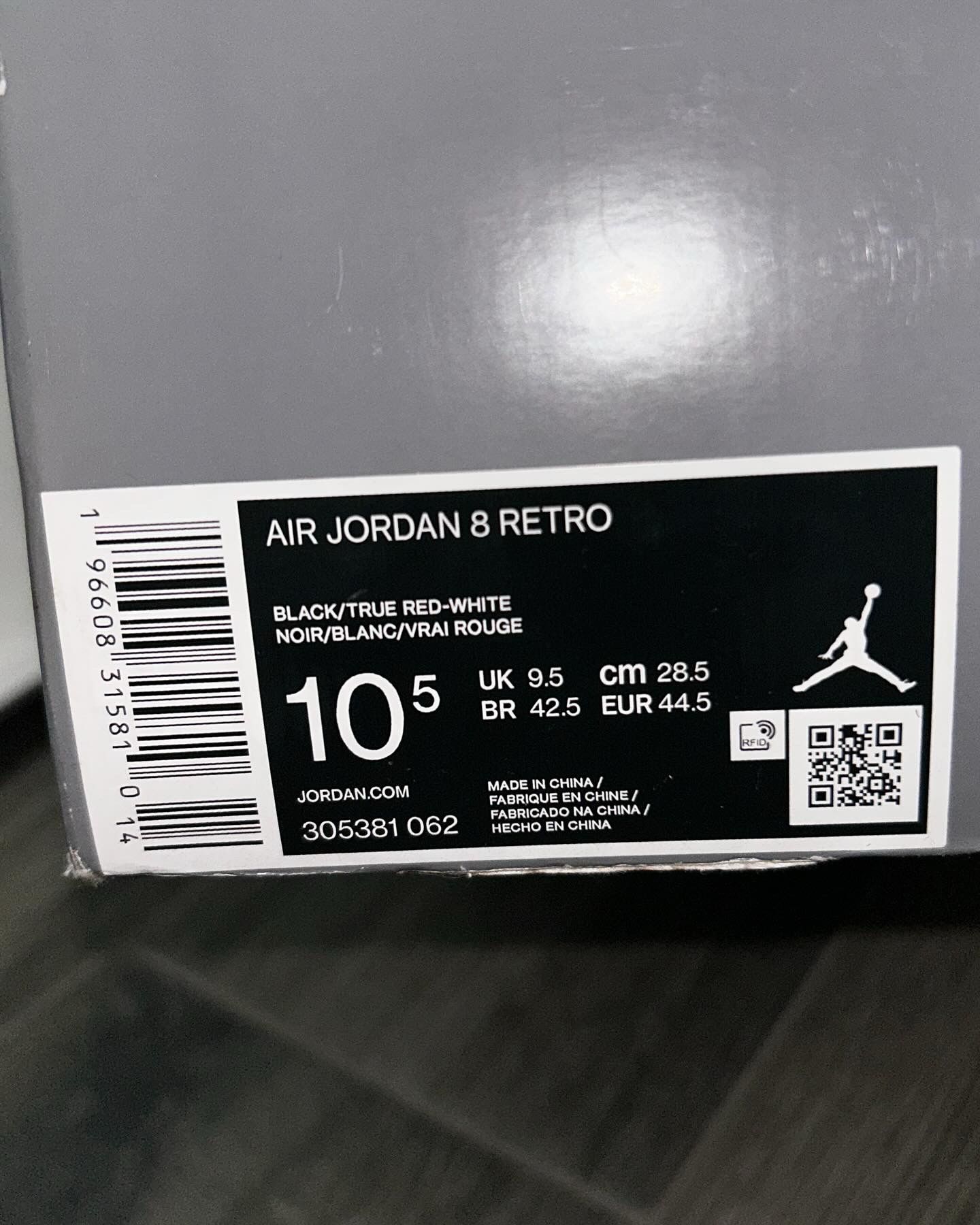 Air Jordan 8 Retro Black