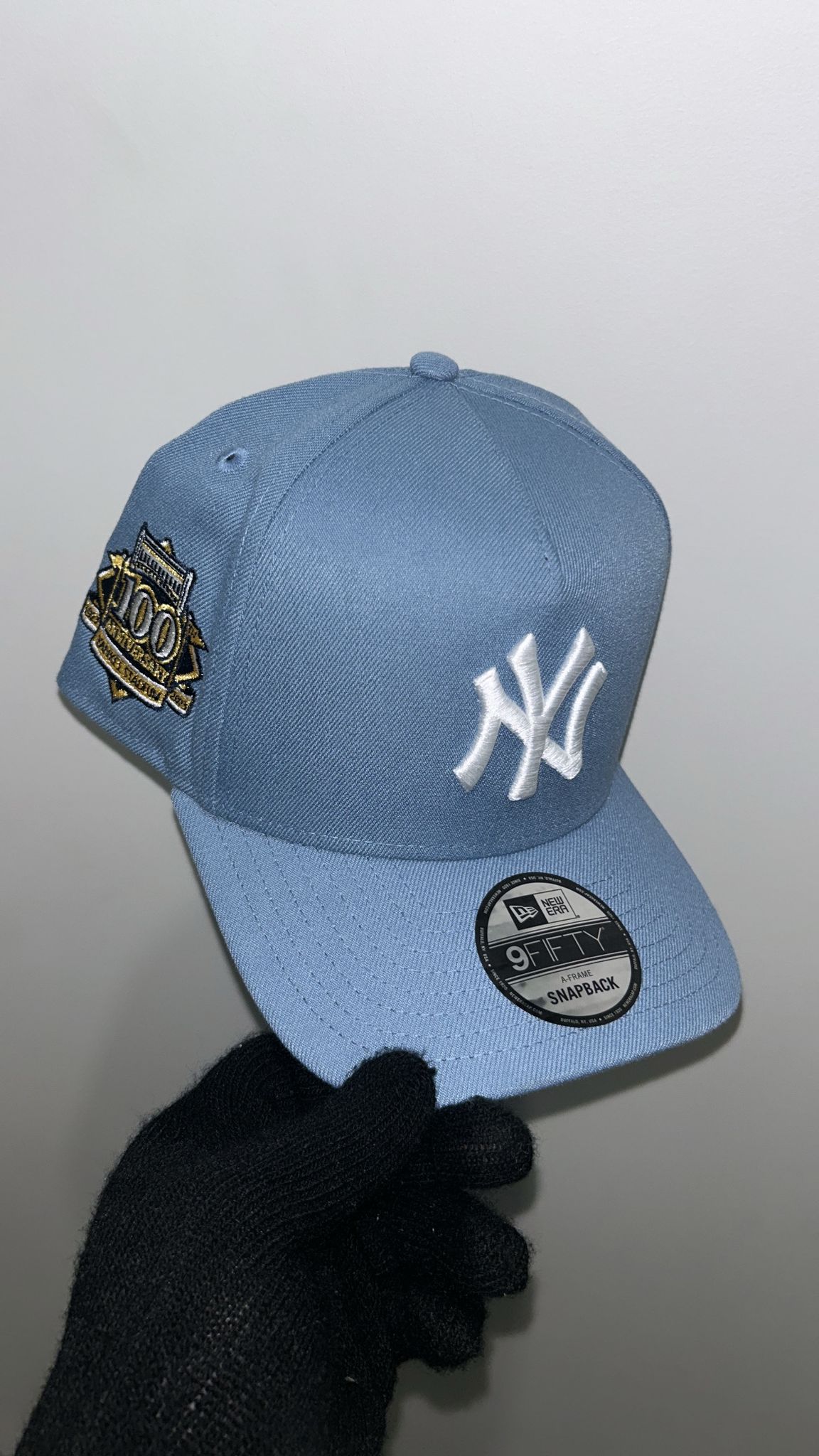 Jordan Legends Blues 11s and New Era Yankees 100 anniversarios